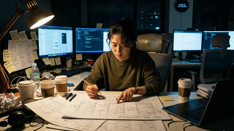 Putting the LLM in the user's shoes