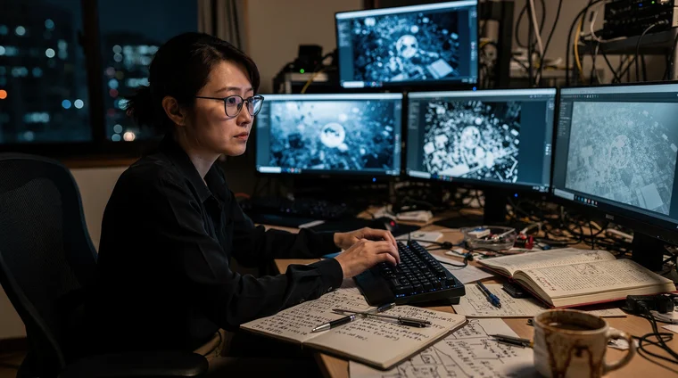 The image generation example — review steps in creative pipelines