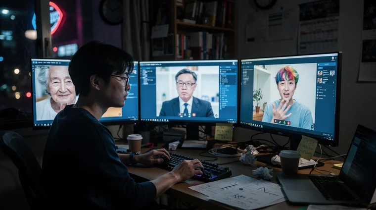 Virtual personas for validation