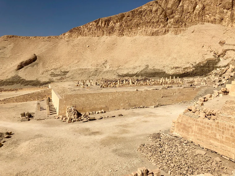 The Mortuary Temple of Hatshepsut at Luxor — the legacy of ancient Egypt endures in monuments built by pharaohs over three thousand years