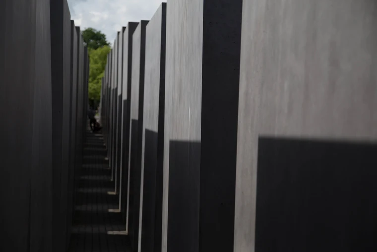 The Memorial to the Murdered Jews of Europe in Berlin, a stark reminder of the consequences when democracy fails