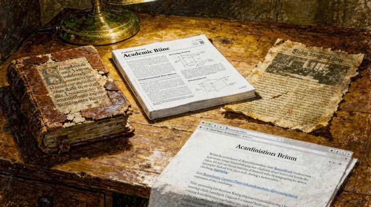 The CRAAP test and types of sources