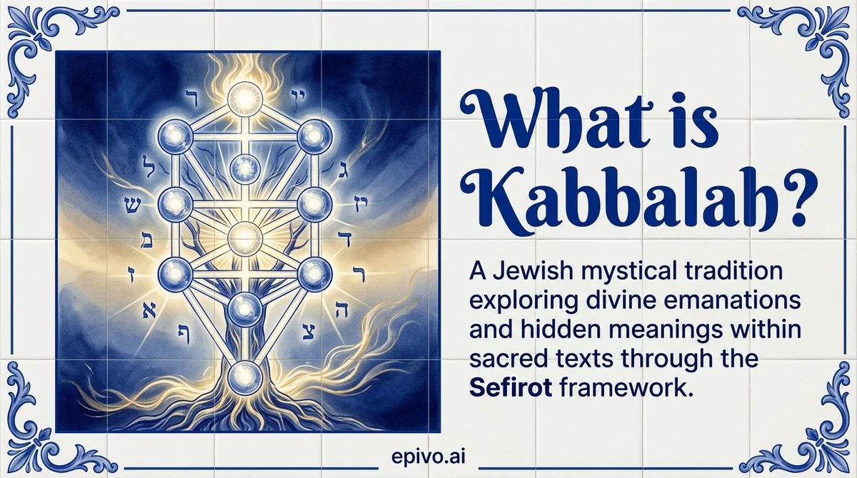 What is Kabbalah? - visual share card