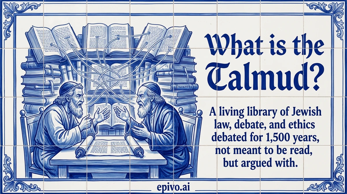 What is the Talmud? - visual share card