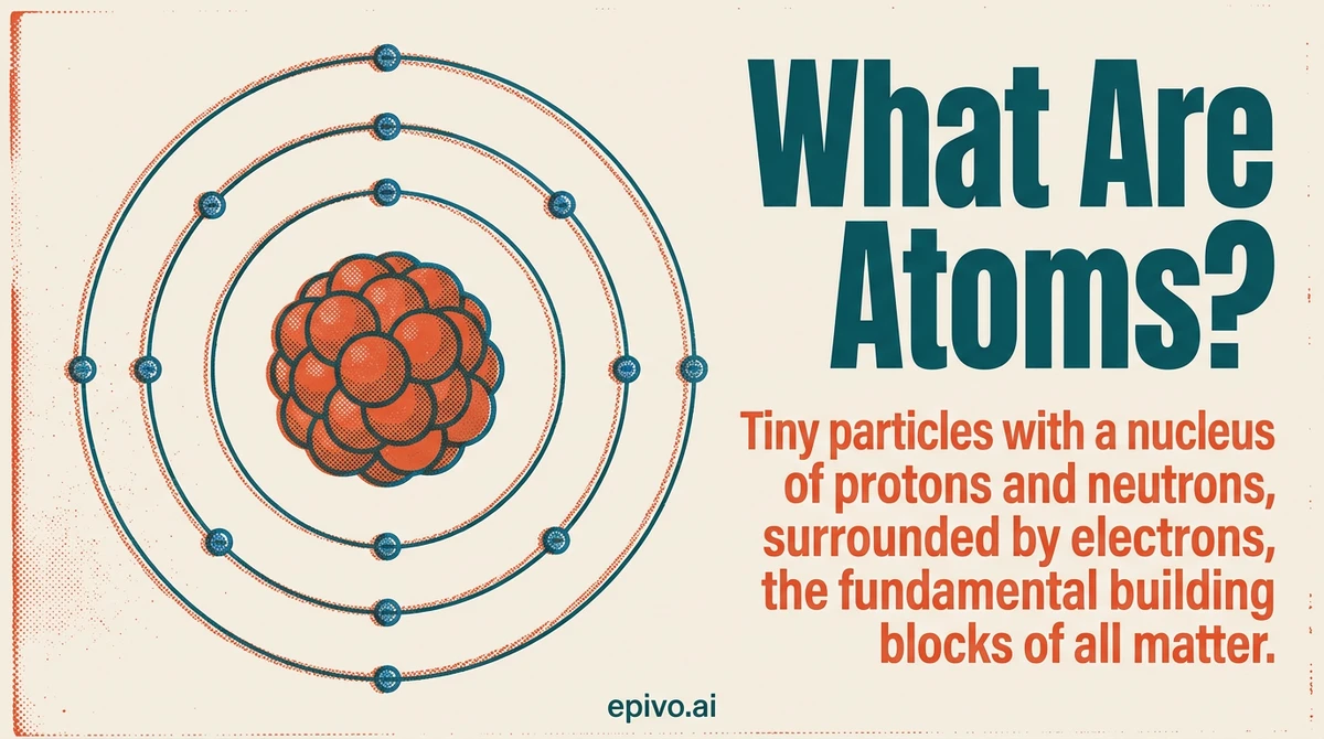 What Are Atoms? - visual share card