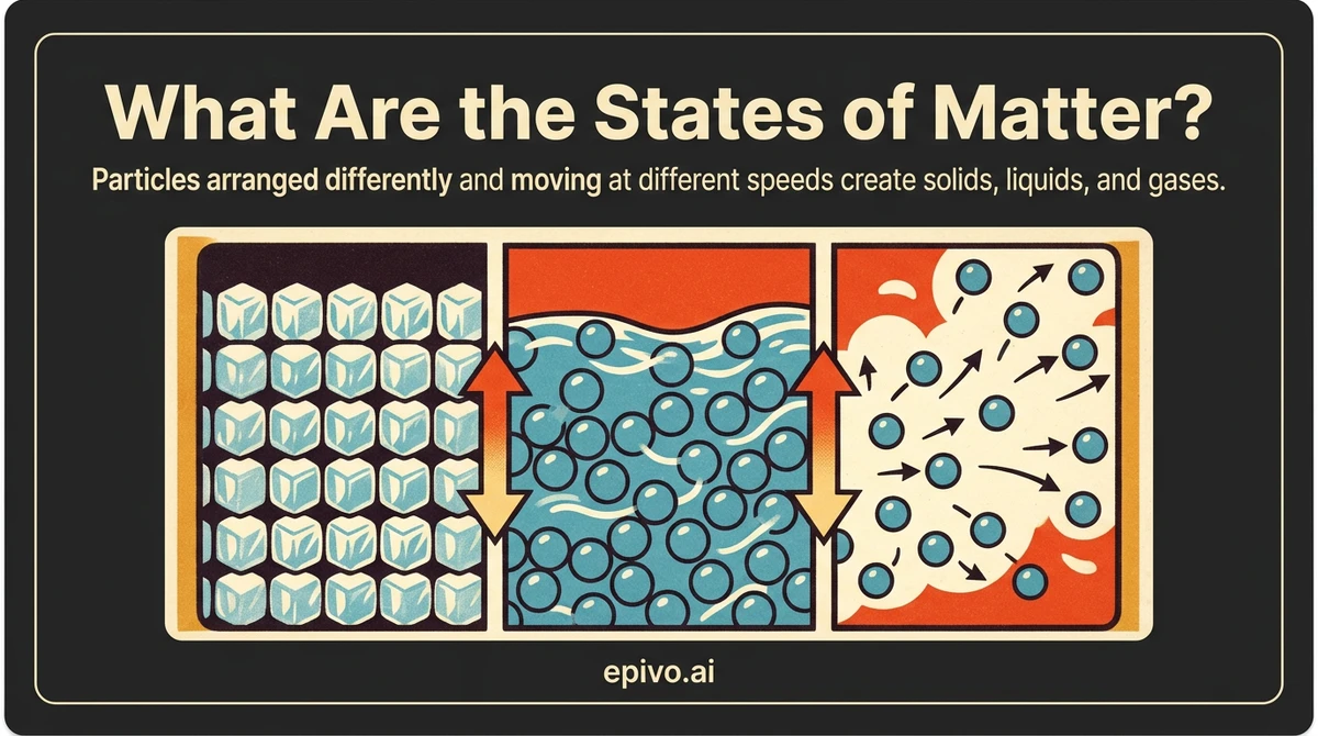 What Are the States of Matter? - visual share card