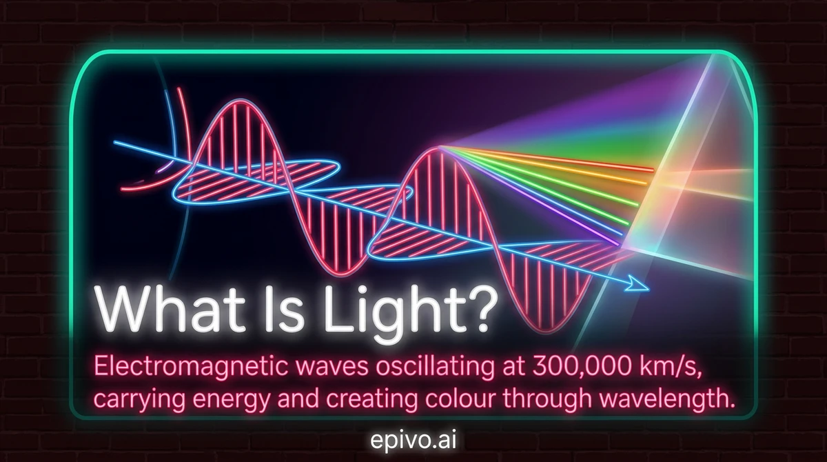 What Is Light? - visual share card