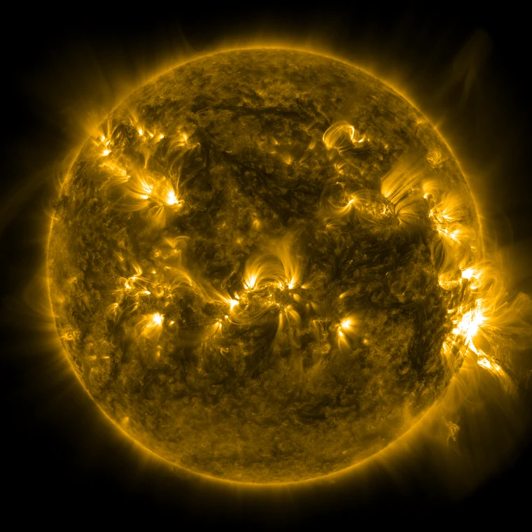 What is nuclear fusion? The Sun imaged in extreme ultraviolet by NASA's Solar Dynamics Observatory — the Sun converts 600 million tonnes of hydrogen into helium every second through nuclear fusion