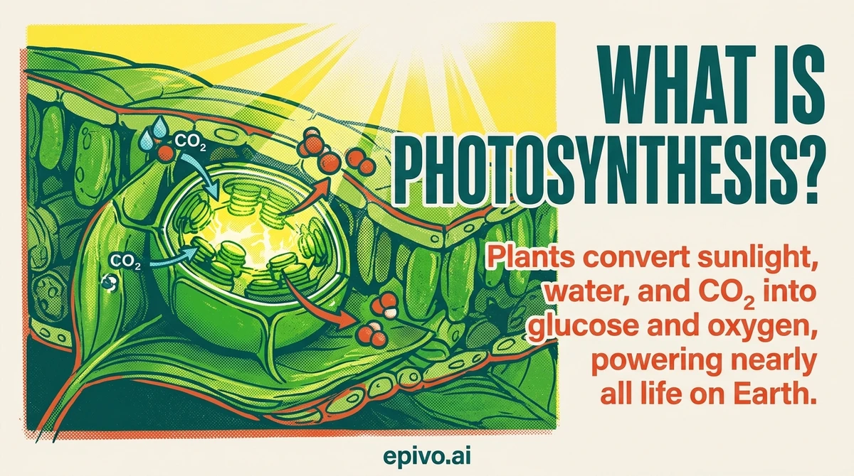 What Is Photosynthesis? - visual share card