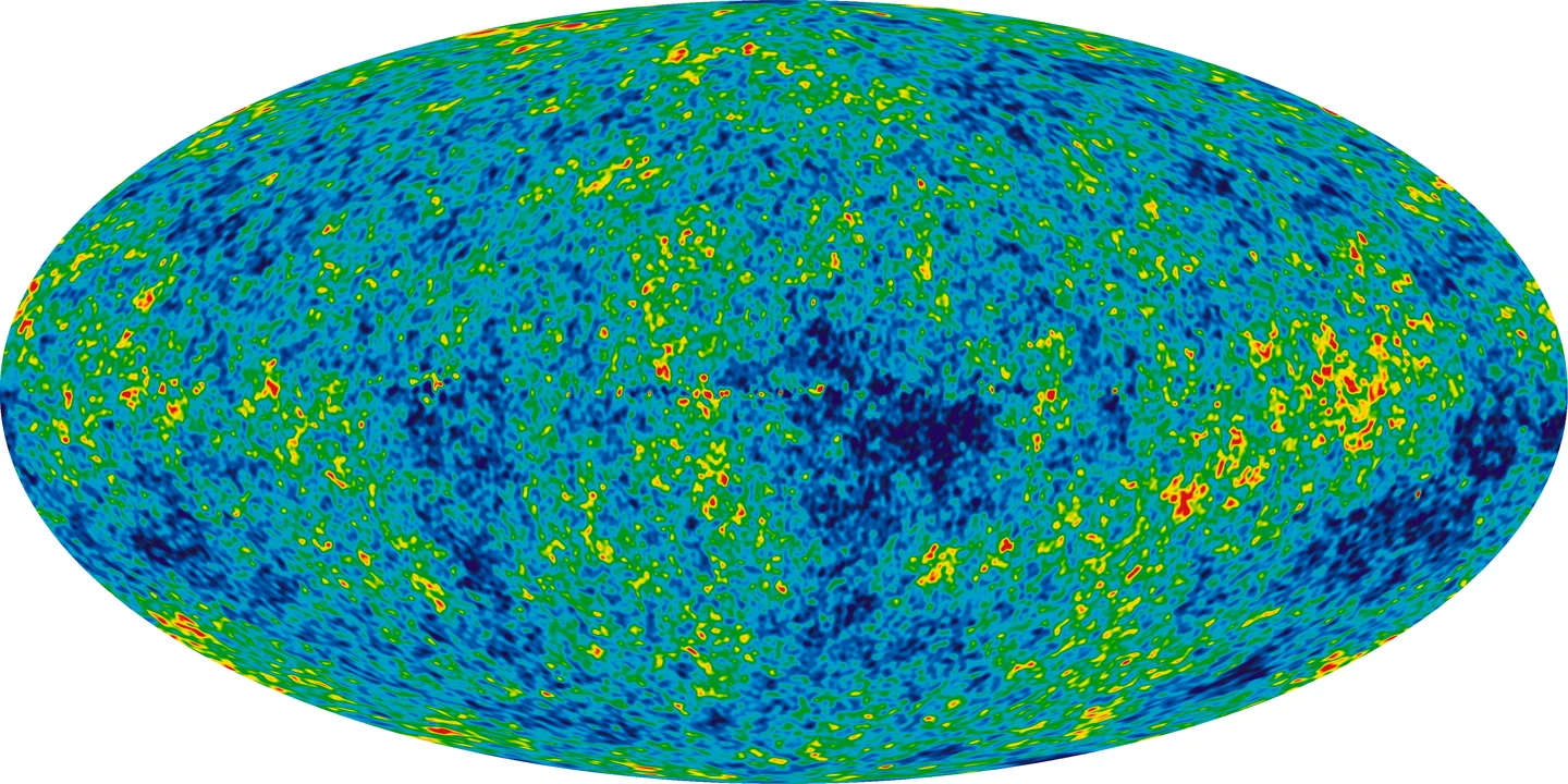 What is the Big Bang theory? The cosmic microwave background — ancient light from 380,000 years after the Big Bang, mapped by ESA's Planck satellite across the entire sky