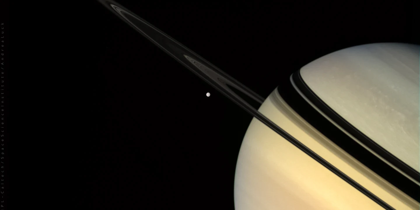 Saturn and its rings photographed by the Cassini spacecraft — what is the solar system