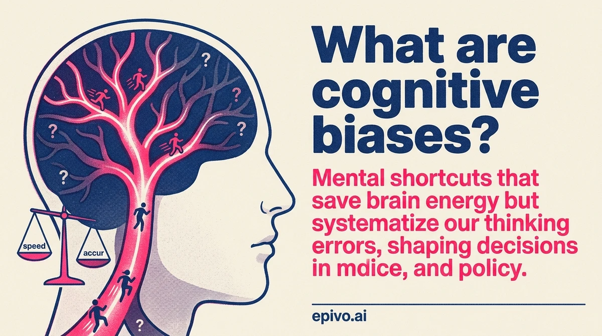 What are cognitive biases? - visual share card