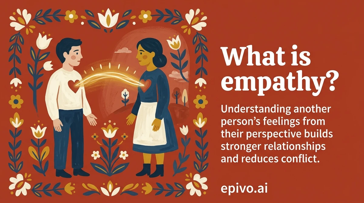 What is empathy? - visual share card