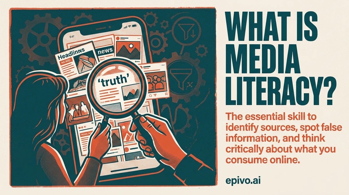 What is media literacy? - visual share card