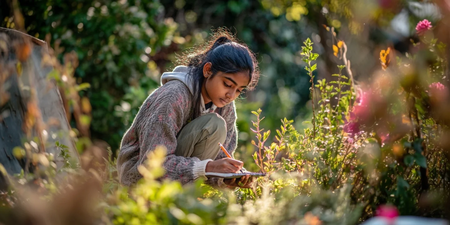 Student studying IGCSE biology with a tutor, reviewing cell diagrams